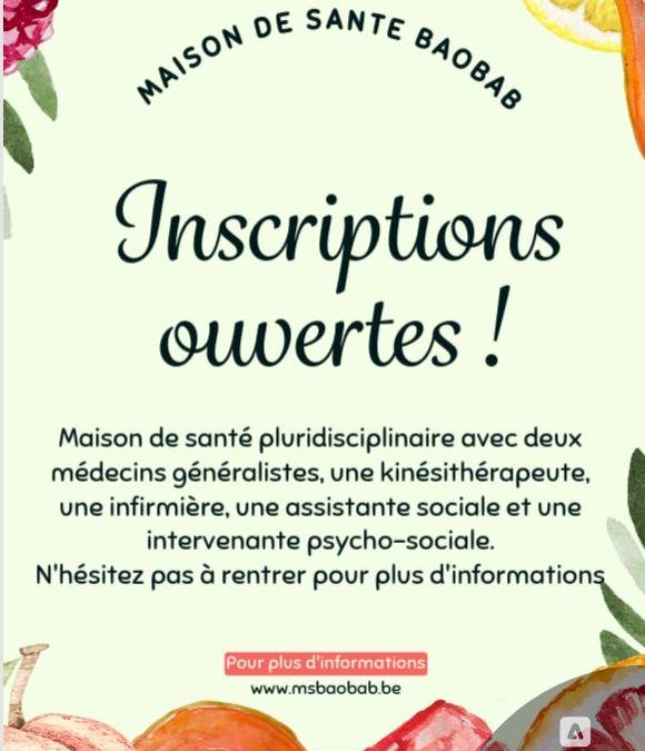 Les inscriptions sont ouvertes !