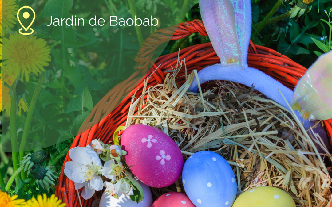 Atelier jardin & chasse aux oeufs de Pâques