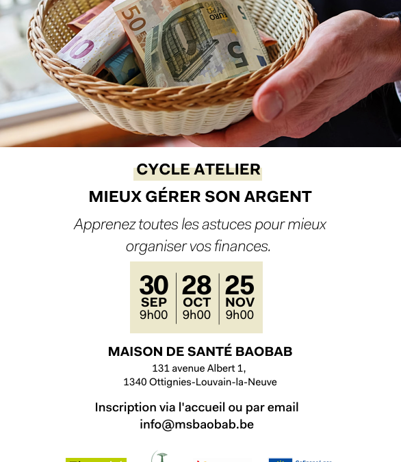 Atelier pour mieux gérer son argent