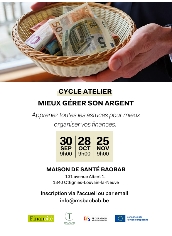 Atelier pour mieux gérer son argent