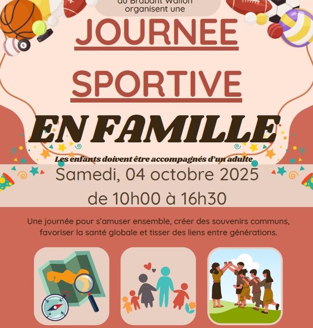 Journée sportive en famille ! 🌞
