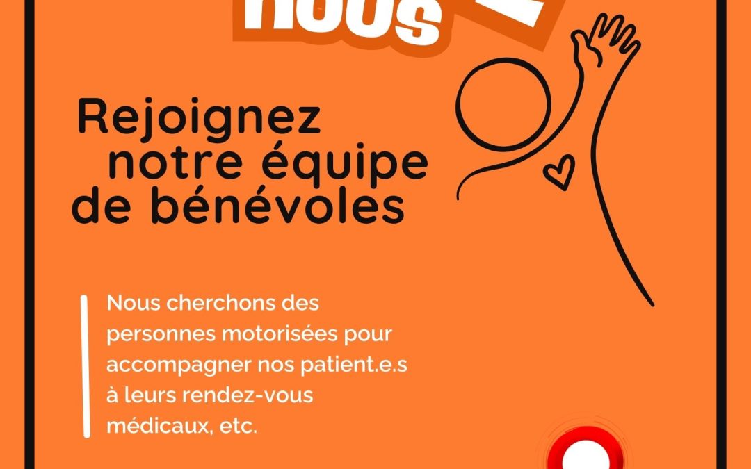 Devenez bénévole ! Recherche personnes motorisées 🚗