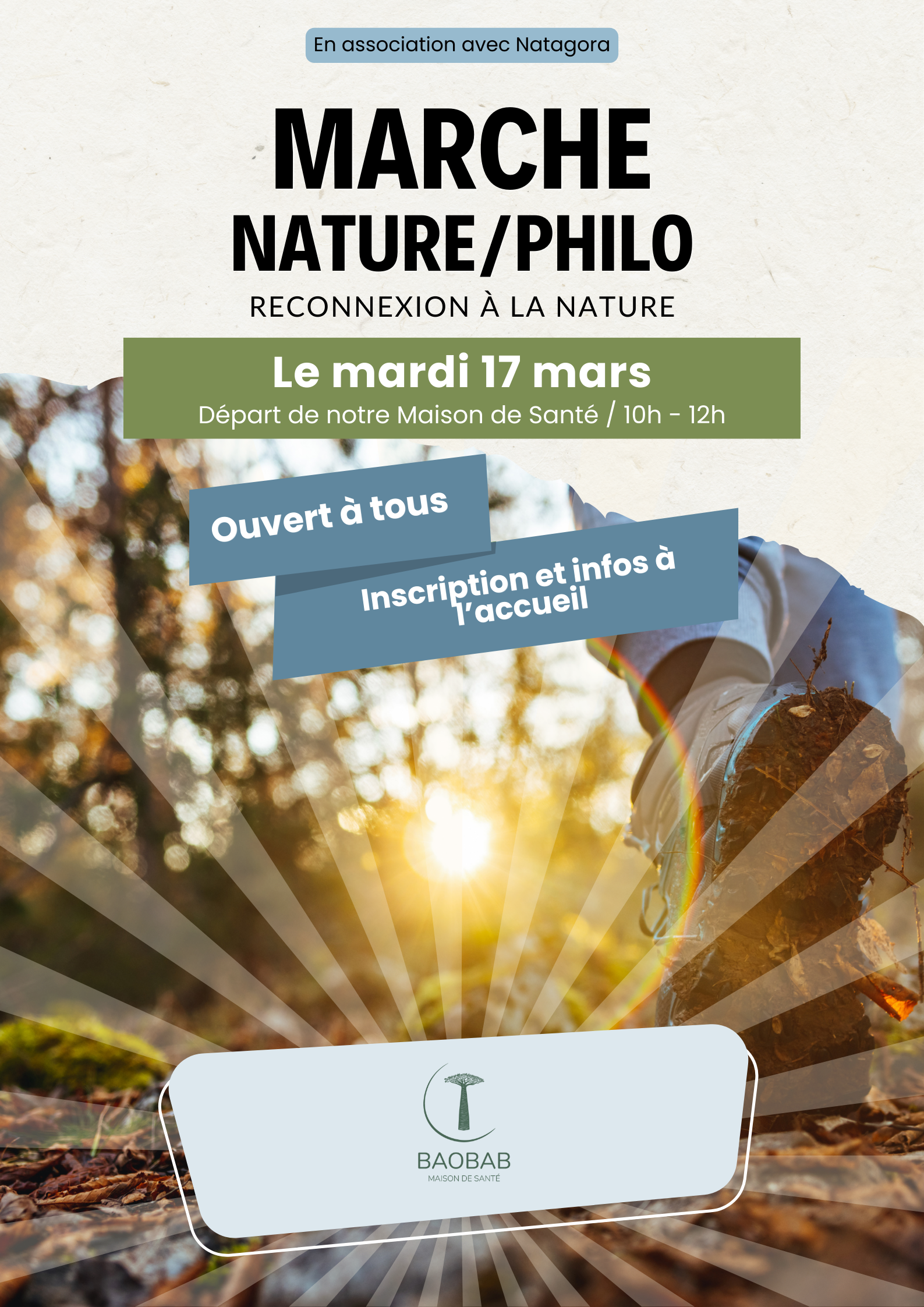 🌿 Marche Nature / Philo – Reconnexion à la nature 🌿